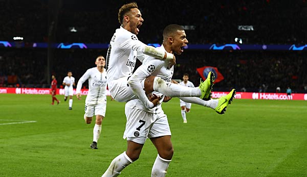 Paris feierte einen wichtigen Sieg gegen Liverpool.