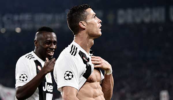 Cristiano Ronaldo feierte sein erstes CL-Tor für Juventus Turin gegen ManUnited.