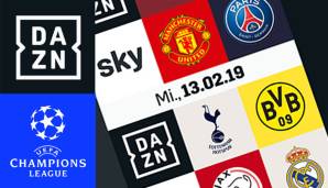DAZN und Sky teilen sich die Übertragungsrechte der Champions League.