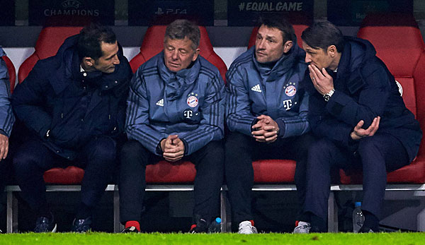 Hasan Salihmidzic kritisierte die Teamleistung des FC Bayern, Niko Kovac war hingegen begeistert.