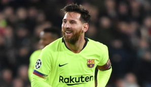 Platz 2: Lionel Messi (FC Barcelona): 7 Scorerpunkte (6 Tore, 1 Vorlage).