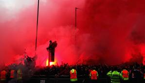 Vor dem Halbfinalspiel zwischen Liverpool und der Roma kam es zu Ausschreitungen im Stadtzentrum von Liverpool.