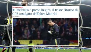 La Stampa (Italien): "Ausgepfiffen und provoziert: Die traurige Rückkehr von CR7, bestraft vom anderen Madrid."