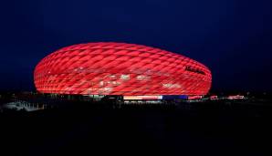 Stadion - FC Bayern: Allianz Arena (75.000 Plätze)