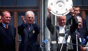 Titelgewinne - FC Bayern: 28 Meistertitel, 18 Pokalsiege, 5 Champions-League-Titel, 1 UEFA-Cup-Titel, 1 Pokalsieger-Cup-Titel