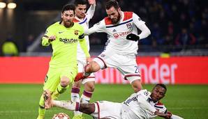 Der FC Barcelona empfängt im Achtelfinal-Rückspiel der Champions League Olympique Lyon.