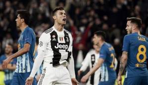 Cristiano Ronaldo von Juventus zeigte einen ausgefallenen Jubel gegen Atletico Madrid.