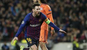 Lionel Messi erzielte die wichtigen Tore gegen OL.