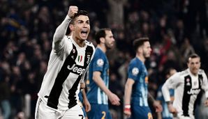 Cristiano Ronaldo erzielte drei Tore für Juventus.