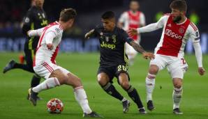 Juventus Turin erwartet Ajax Amsterdam zum Rückspiel.