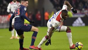 PLATZ 5 – TANGUY NDOMBELE (Olympique Lyon): In 8 Spielen 20 Mal gefoult worden.