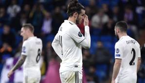 Platz 19: Gareth Bale (Real Madrid) – 0 von 6 Großchancen verwandelt (0 Prozent)