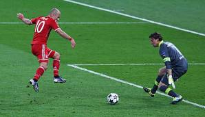 Der Moment, in dem Arjen Robben den FC Bayern München gegen den BVB zum Titel schoss.