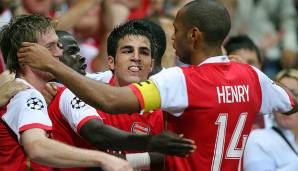 PLATZ 9: Cesc Fabregas (FC Arsenal) – 6 Tore.