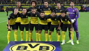 So lief Borussia Dortmund im Hinspiel der Champions-League-Gruppenphase gegen Barcelona auf.