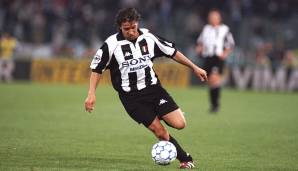 PLATZ 2: Alessandro Del Piero - 26 Spiele (20. Tor für Juventus Turin beim 4:1 gegen die AS Monaco am 15. April 1998). Mit 23 Jahren, fünf Monaten und sechs Tagen erzielte er als jüngster Spieler der Liste sein 20. Tor.