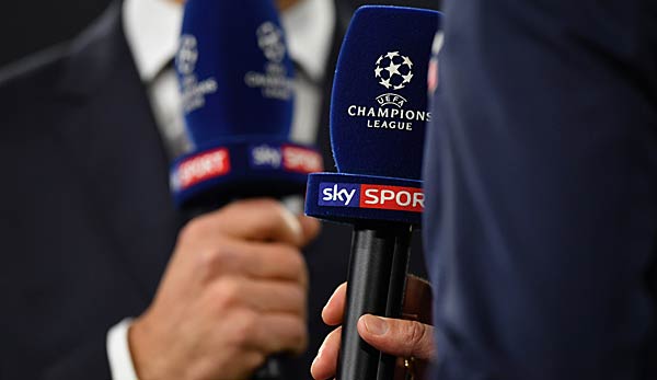 Sky und DAZN teilen sich die Übertragungsrechte an der Champions League.
