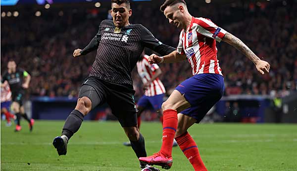Robert Firminho (links) und Liverpool mussten eine 0:1 Niederlage gegen Atletico Madrid in der Champions League einstecken