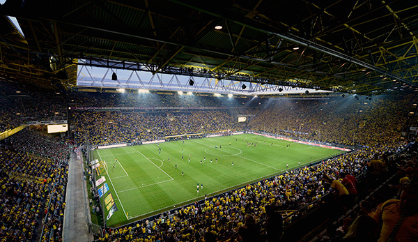 Austragungsort des Hinspiels im Champions-League-Achtelfinale zwischen Borussia Dortmund und Paris St. Germain ist der Dortmunder Signal Iduna Park.