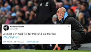 Nach der Europapokalsperre wird nun auch über die Zukunft von Pep Guardiola als Trainer von Manchester City gesperrt. Lars Windhorst gefällt das.