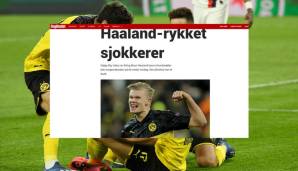 Dagbladet (Norwegen): "Der Haaland-Ruck erschüttert."