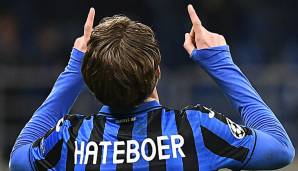 Hans Hateboer hatte mit seinem Doppelpack einen entscheidenden Anteil am Hinspielsieg von Atalanta Bergamo.
