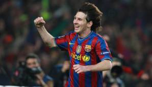 STURM: Lionel Messi (Tore zum 1:1, 2:1, 3:1, 4:1)