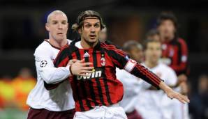 Platz 19: Paolo Maldini - 39 Jahre, 8 Monate und 7 Tage am 04.03.2008. Eine 0:2-Niederlage gegen Arsenal beendete Maldinis CL-Karriere. Nach 647 Spielen für den AC Mailand beendete der Innenverteidiger 2009 seine Karriere.