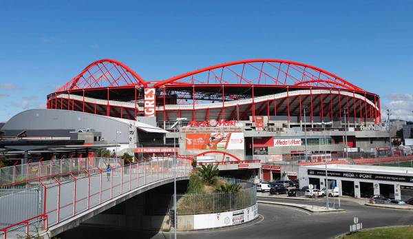 Im Estadio da Luz werden Spiele des Final-Turniers der Champions League ausgetragen.