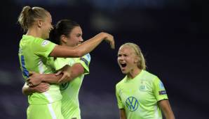 Die Frauen des VfL Wolfsburg setzten sich im Halbfinale gegen den FC Barcelona durch.