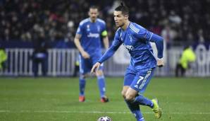 Der fünffache Champions-League-Sieger Cristiano Ronaldo steht nach der 0:1-Niederlage im Hinspiel gegen Lyon unter Zugzwang.