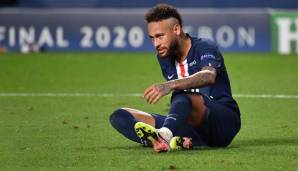 Neymar verlor mit PSG das Finale gegen den FC Bayern mit 0:1.