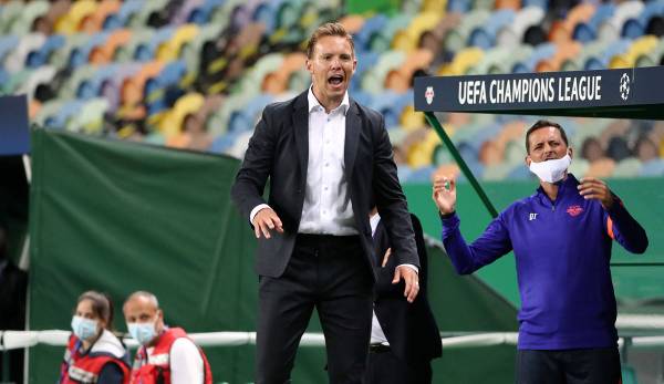 Julian Nagelsmann und RB Leipzig stehen im Halbfinale der Champions League.