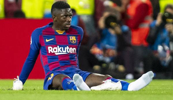 Ousmane Dembele hat seit November nicht mehr für den FC Barcelona gespielt.