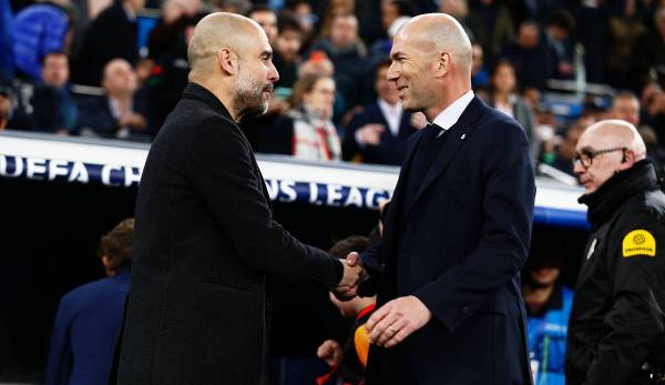 Pep Guardiola vs. Zinendine Zidane.