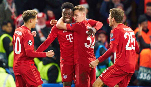Der FC Bayern gewann das Achtelfinal-Hinspiel gegen den FC Chelsea mit 3:0.