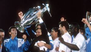 1993 – RAYMOND GOETHALS: Der Belgier übernahm Olympique Marseille im Jahr 1990 und verabschiedete sich drei Jahre später mit einem 1:0-Sieg gegen die AC Milan in den Ruhestand. Verstarb im Jahr 2004 mit 83.
