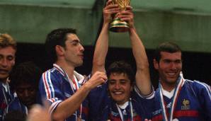 BIXENTE LIZARAZU: Machte bei der Heim-WM 1998 auf dem Weg zum Titel alle Spiele bis auf das unwichtige dritte Gruppenspiel gegen Dänemark (2:1) über die volle Distanz und galt fortan als einer der besten Linksverteidiger der Welt.