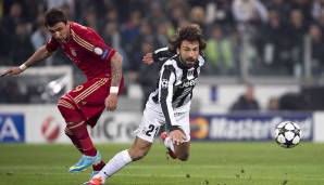 Mittlerweile Trainer von Juventus, zog Pirlo vor acht Jahren noch selbst die Strippen im Mittelfeld der Alten Dame. Nicht nur offensiv war Pirlo wichtig, sein Stellungsspiel war defensiv ebenso gefragt. 2013 scheiterte er im Viertelfinale an den Bayern.