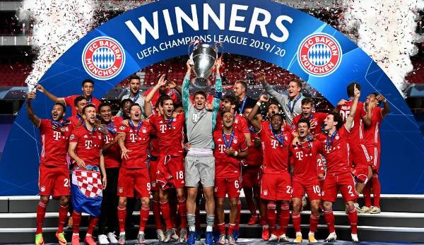 Championsliegsieger 2020 Hansi Flick Bayern München 2019/20 handsigniert
