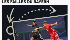 FRANKREICH - L'Equipe: "Drei Schüsse, zwei Tore: Gnabry war effizient, wenngleich seine Mannschaft in Schwierigkeiten war. Der Traum von Lyon ist geplatzt. Sie werden im nächsten Jahr nicht europäisch sein."