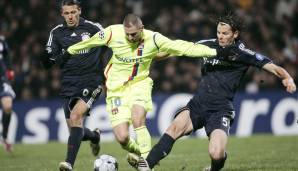 Benzema im Haaland-Vergleich: 12. CL-Tor im 17. Spiel am 10.12.2008 für Olympique Lyon gegen FC Bayern (2:3). Alter: 20 Jahre, 11 Monate.