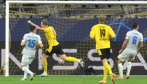 Am 28.10.2020 schießt Erling Haaland das Tor zum 2:0-Sieg für Dortmund gegen Zenit St. Petersburg. Für den Norweger ist es das 12. Tor im 10. Spiel der Königsklasse. Dies gelang ihm im Alter von 20 Jahren und drei Monaten.