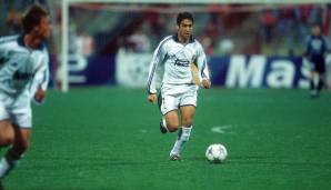 Raul im Haaland-Vergleich: 12. CL-Tor im 28. Spiel am 15.09.1999 für Real Madrid gegen Olympiakos Piräus (1:1). Alter: 22 Jahre, 3 Monate.