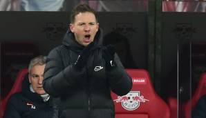 Julian Nagelsmann von RB Leipzig sieht den kriselnden FC Liverpool vor dem Duell im Champions-League-Achtelfinale etwas im Vorteil.