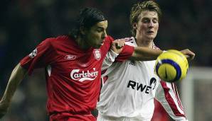 PLATZ 15: JAN-INGWER CALLSEN-BRACKER am 22. Februar 2005 mit 20 Jahren, 4 Monaten, 30 Tagen für Bayer Leverkusen gegen den FC Liverpool.