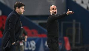 Mirror: "De Bruyne und Mahrez sichern den Blauen einen Comeback-Sieg in Paris, während Guardiola eine perfekte Auswärts-Performance leitet."