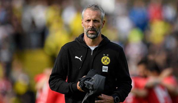 Marco Rose ist seit Sommer Trainer in Dortmund.