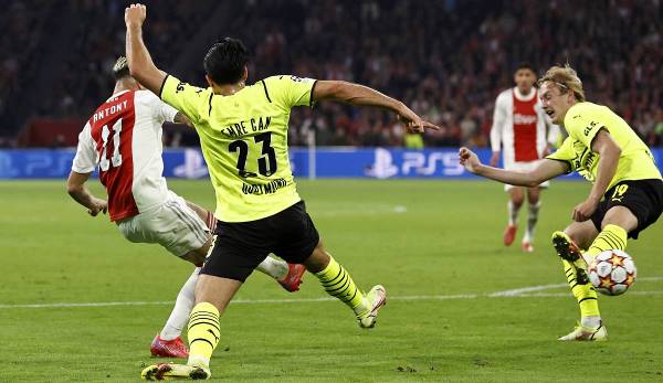 Ajax-Star Antony erzielte gegen den BVB das 3:0.