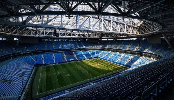 St. Petersburg wurde das Champions-League-Finale 2022 wegen des Ukraine-Konflikts entzogen.